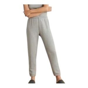 Jenni Kayne Saturday Sweatpants Lounge Pants Jogger Gray Size Small